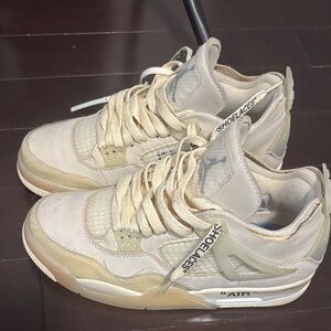 Off-White x Jordan 4 Air Sneakers